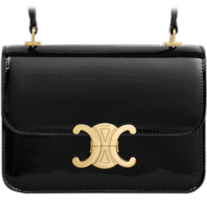 CELINE : Teen Garance bag in patent calfskin