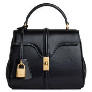 CELINE : Mini 16 in satinated calfskin